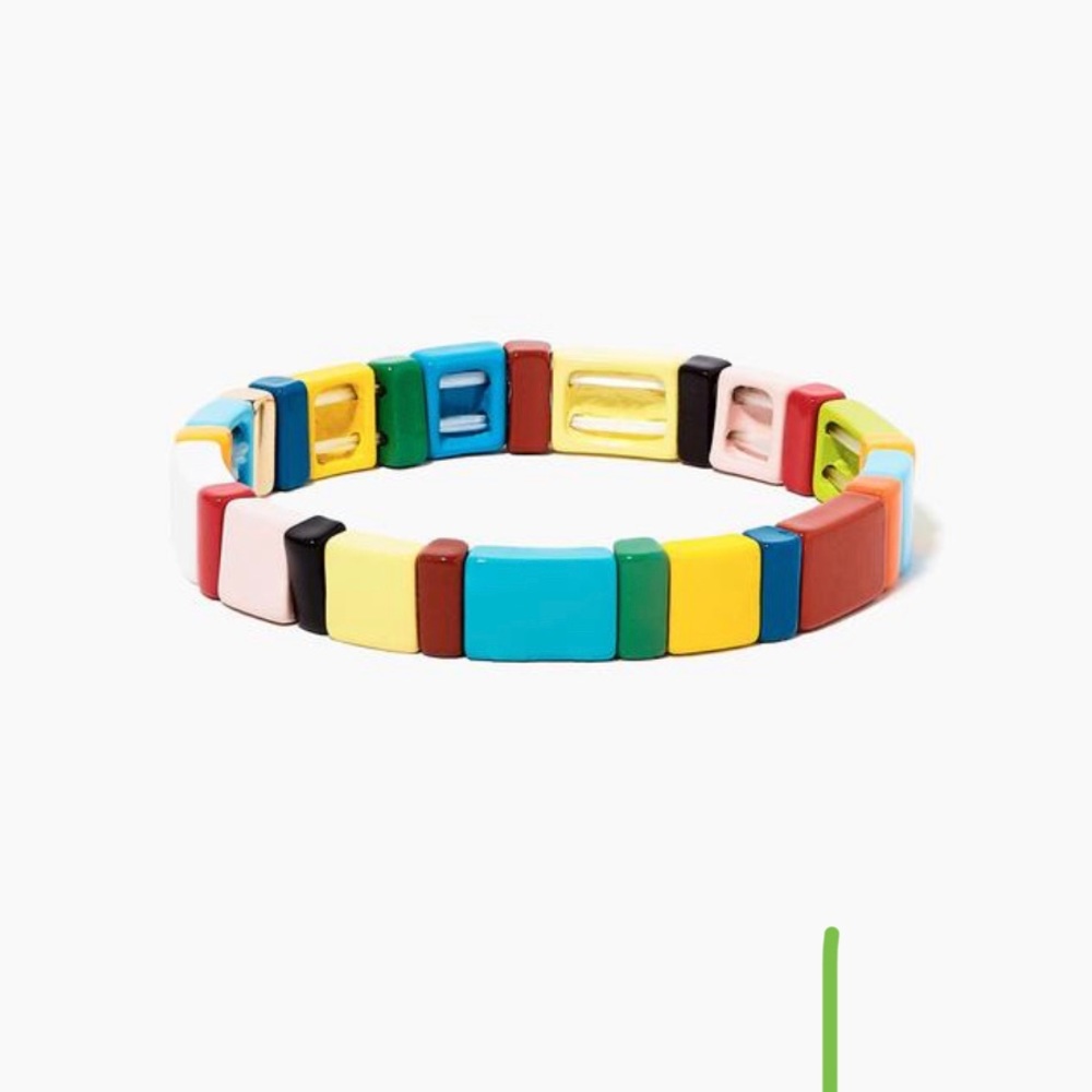 Worn Roxanne Assoulin Rainbow Brite Bracelet